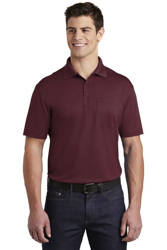 Sport-Tek® Adult Unisex Micropique Sport-Wick® Pocket Polo Shirt